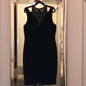 Davis Meister black cocktail dress size 16